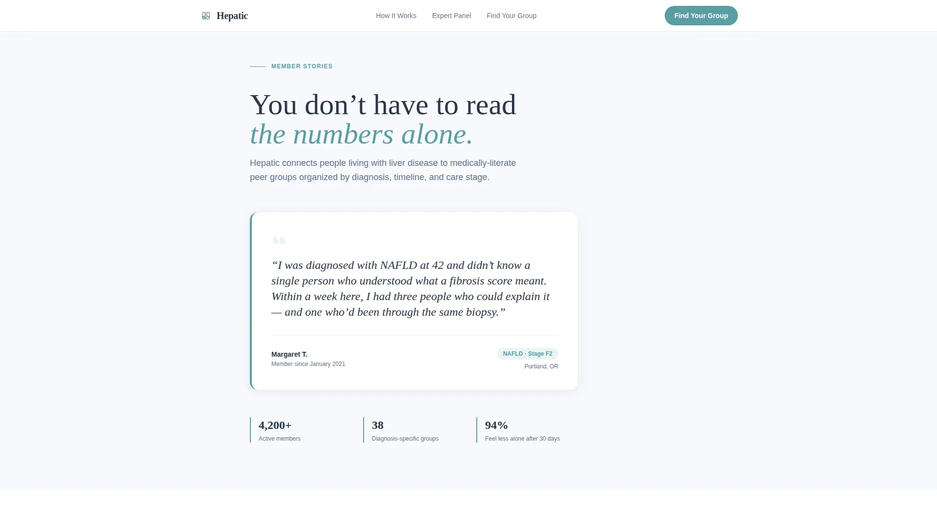 Liver Disease Care Professional Website Template