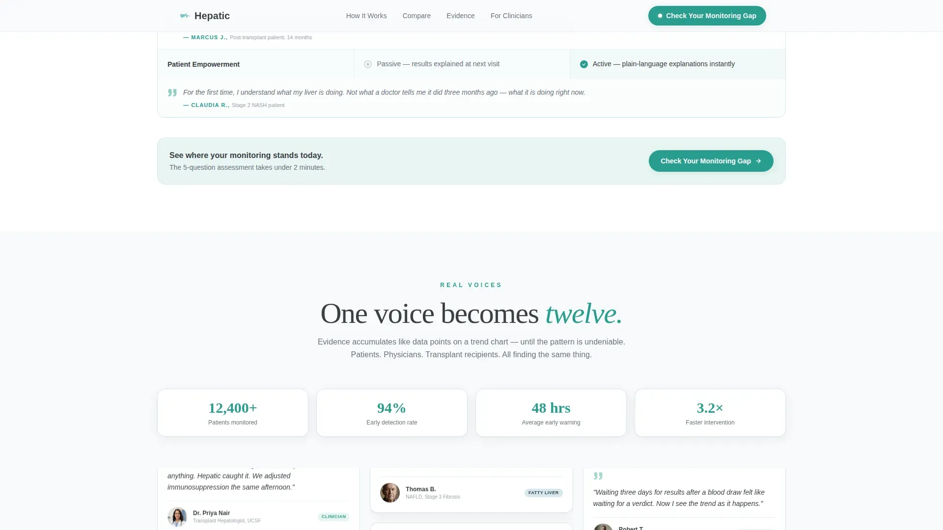 Liver Disease Care Reviews Website Template