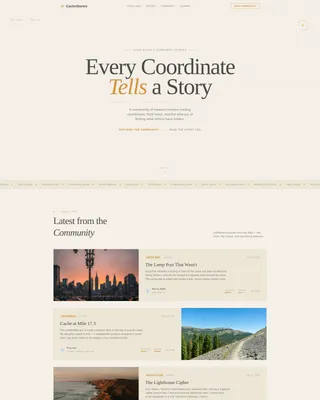 Local Hobby & Passion Content Portfolio & Case Study Website Template