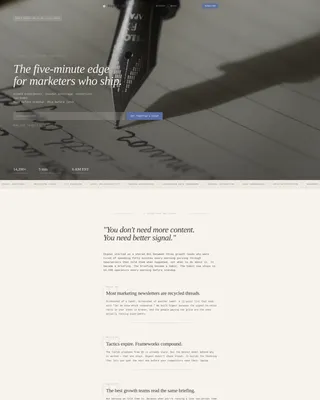 Highconverting Marketing Landing Page Template