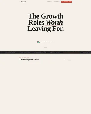 Growth Marketing Newsletter Landing Page Template