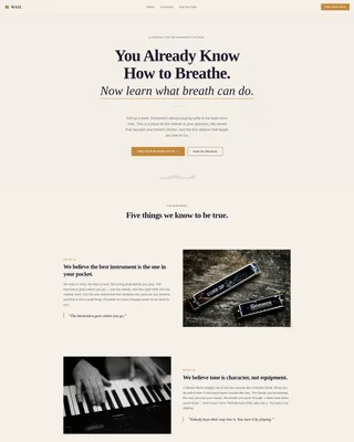 Hobby & Passion Content Blog & Content Website Template