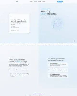 Lupus Care Education Website Template