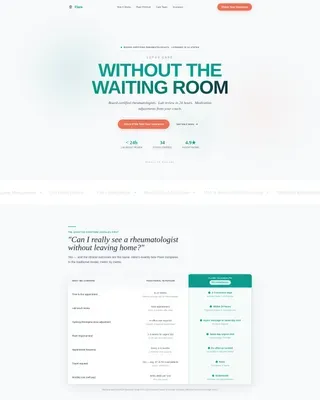 Lupus Care FAQ Website Template