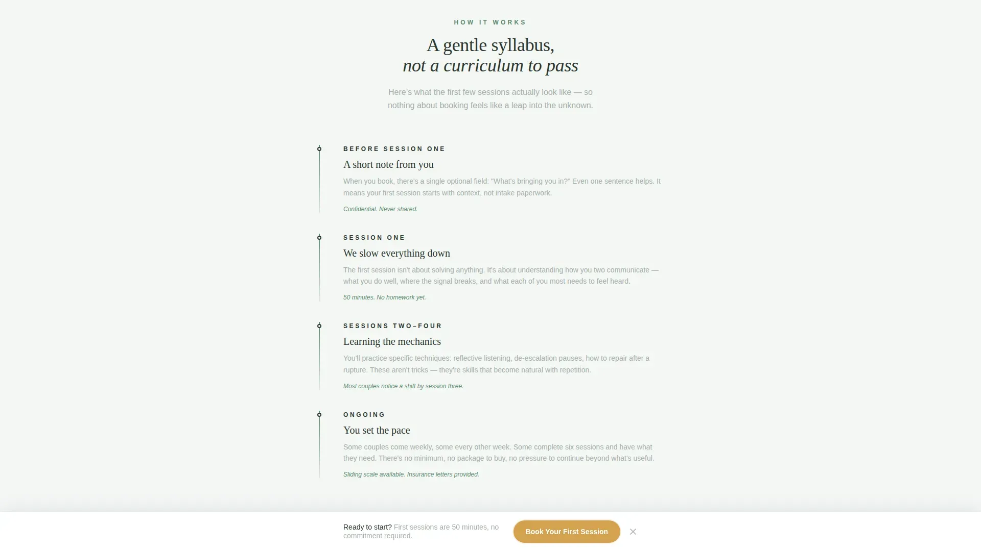 Marriage Counselor Advanced Booking Website Template