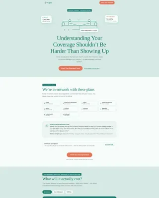 Marriage Counselor Specialist Booking Website Template
