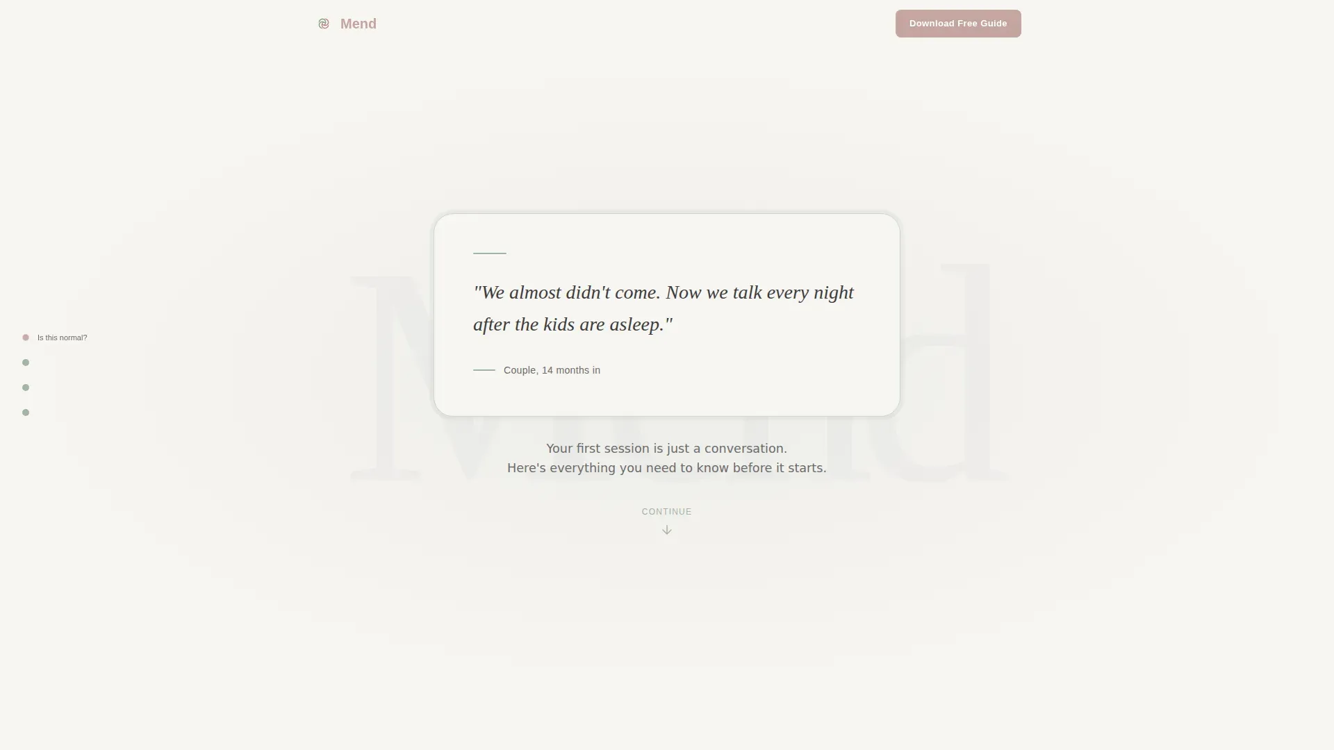 Marriage Counselor Professional Website Template