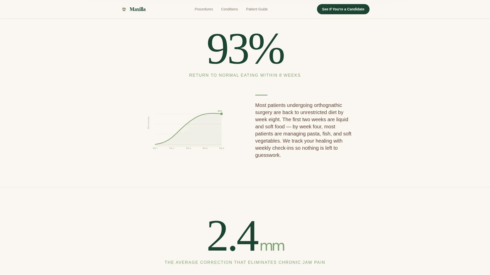 Maxillofacial Surgeon Booking Website Template