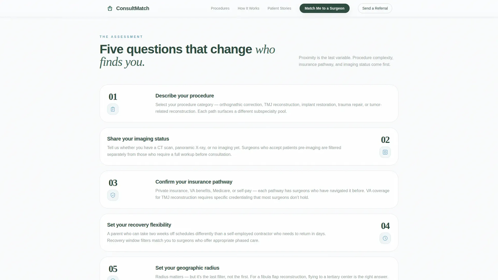 Maxillofacial Surgeon Directory Website Template