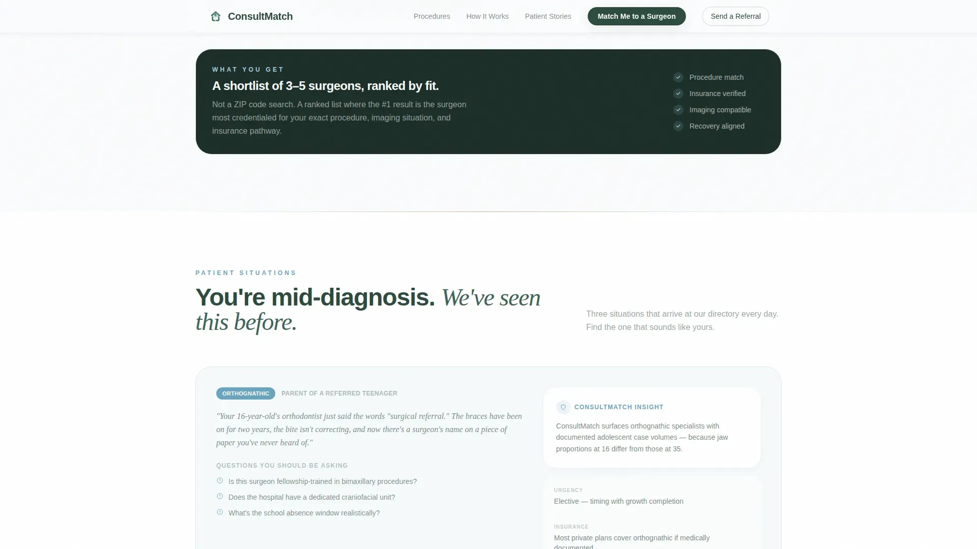 Maxillofacial Surgeon Directory Website Template