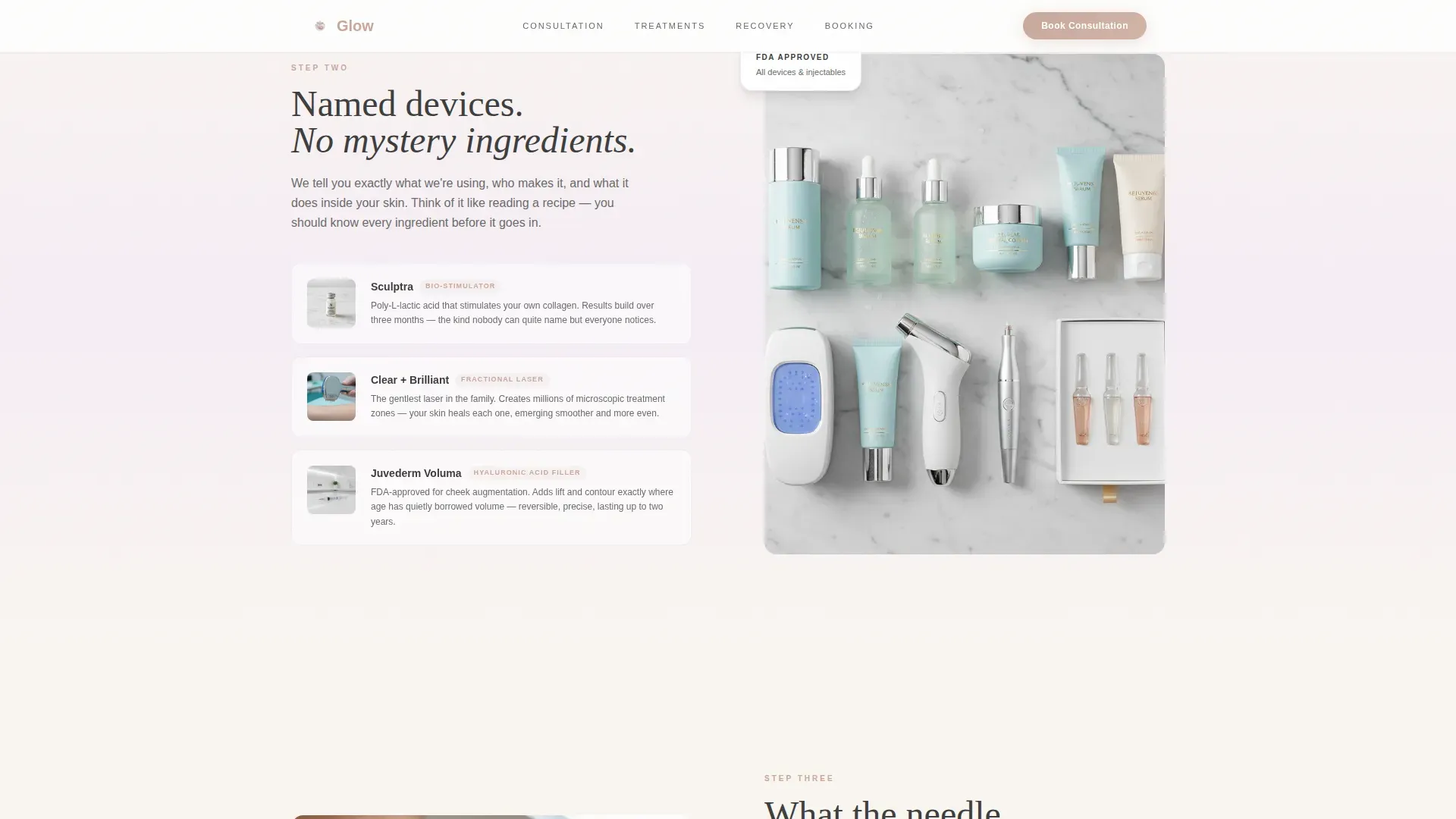 Dermatology & Skin Clinic Booking Website Template