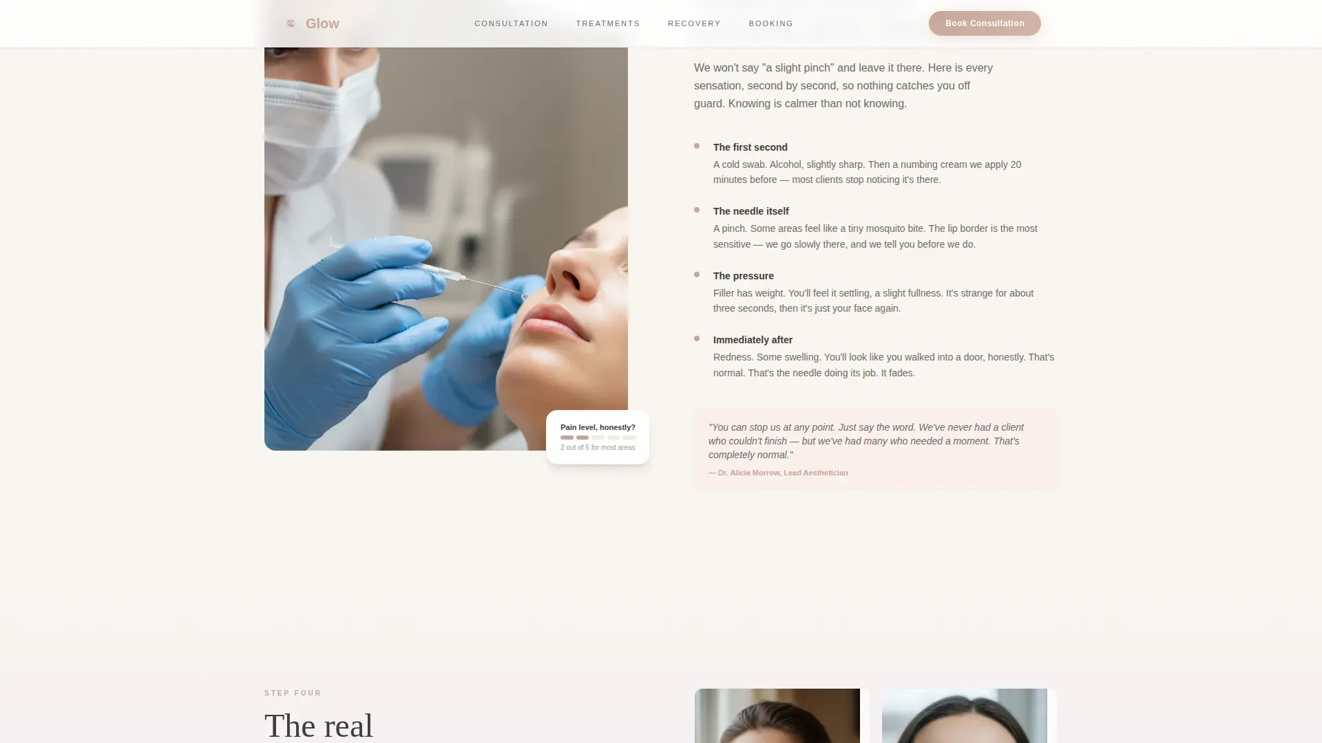 Dermatology & Skin Clinic Booking Website Template