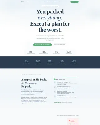Medical Tourism & Concierge FAQ Website Template