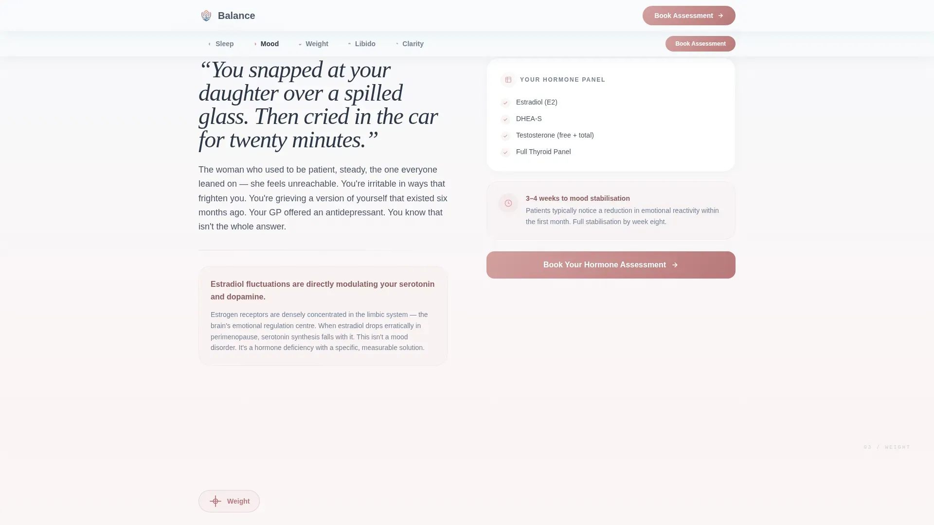 Women's Health & OB-GYN Booking Website Template