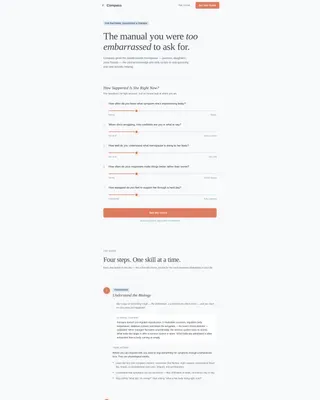 Menopause Care Cost Calculator Website Template