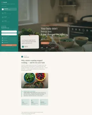 Menopause Care Professional Website Template