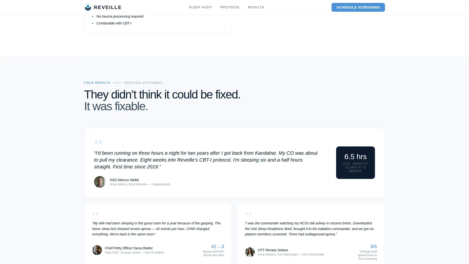 Sleep Medicine & Clinic Specialist Booking Website Template