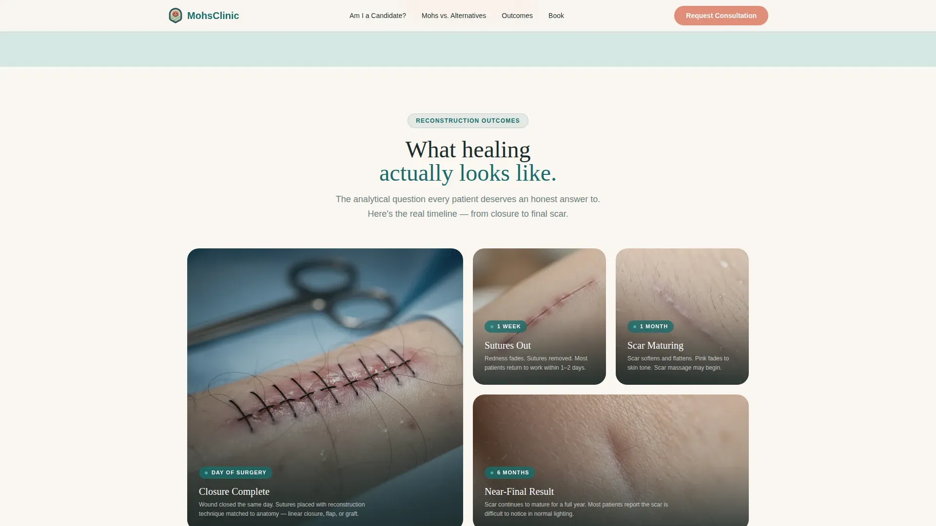 Dermatology & Skin Clinic Booking Website Template