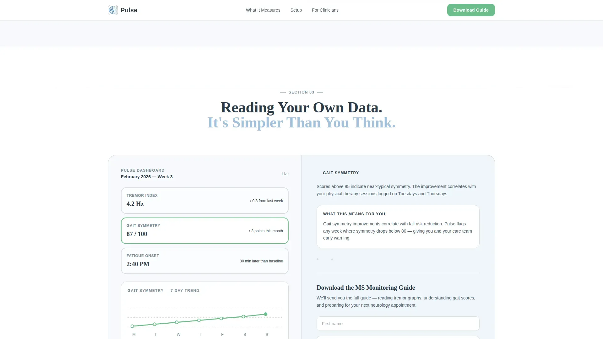 Multiple Sclerosis Care Professional Website Template