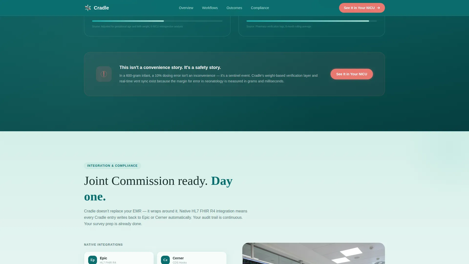 Neonatology Medicine Booking Website Template