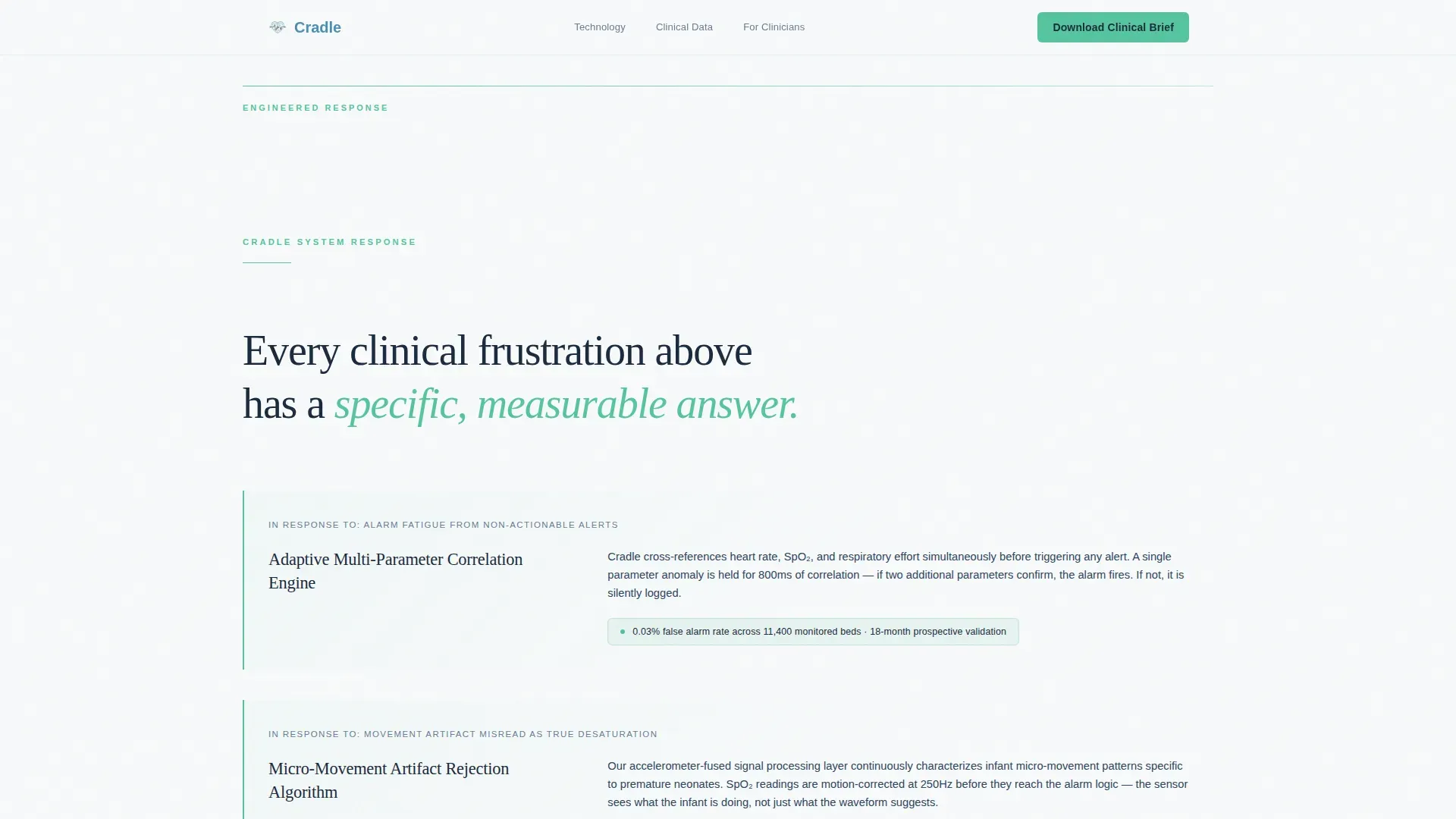 Neonatology Medicine Professional Website Template