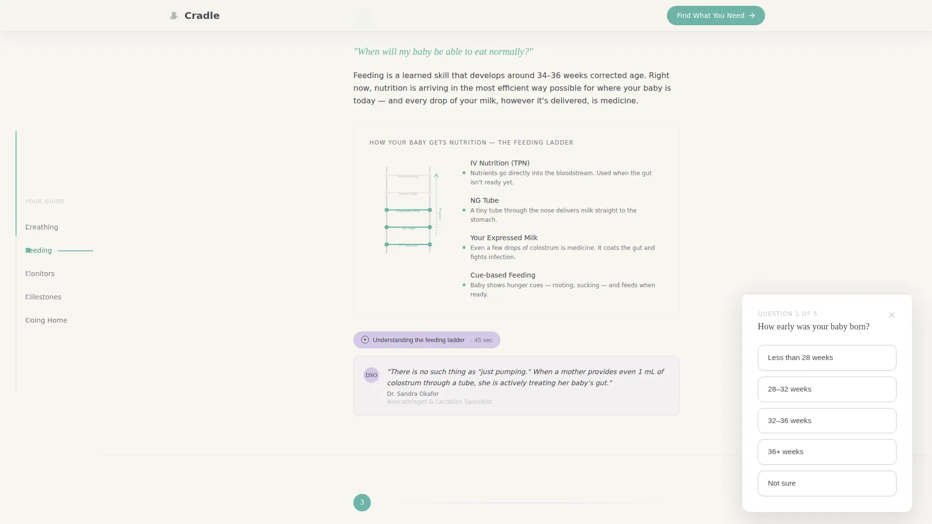 Neonatology Medicine Education Website Template