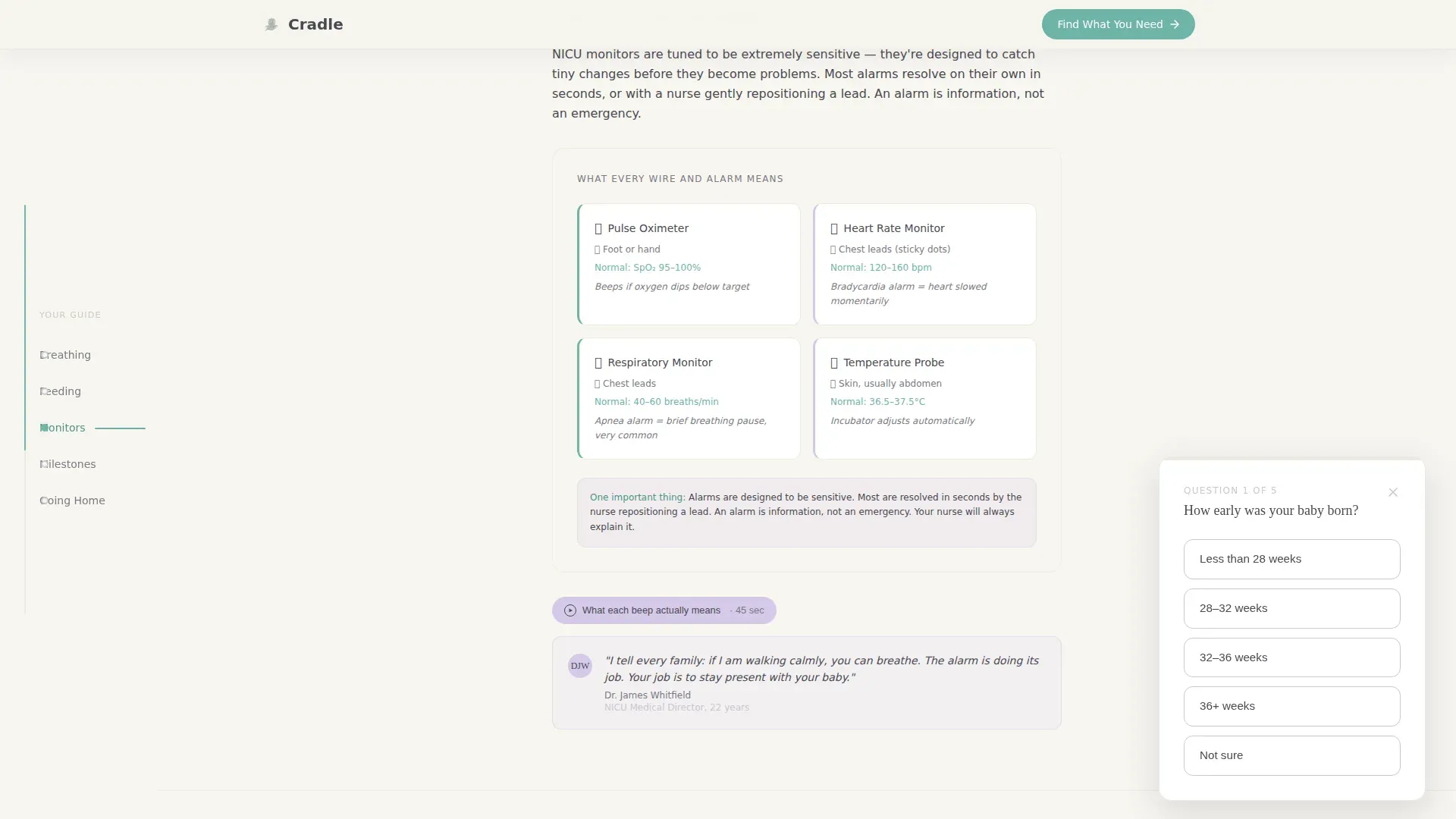 Neonatology Medicine Education Website Template
