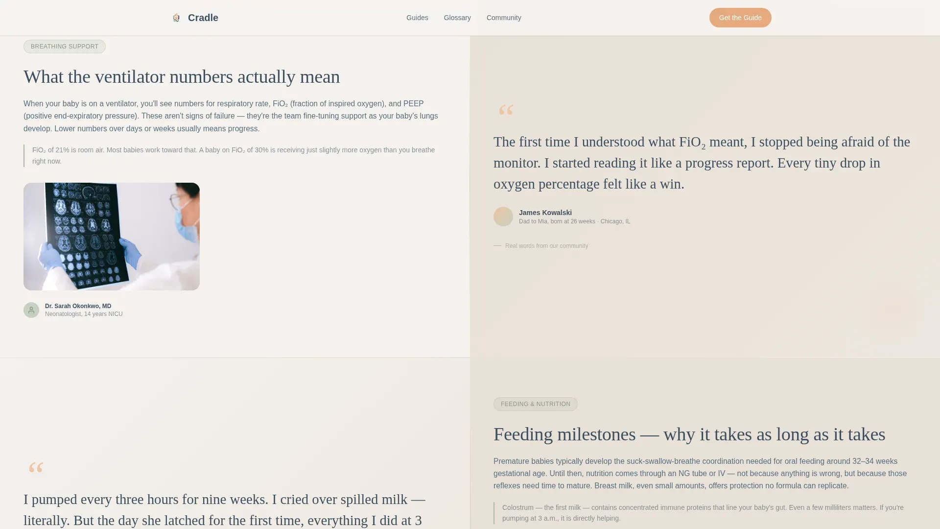 Neonatology Medicine Blog Website Template