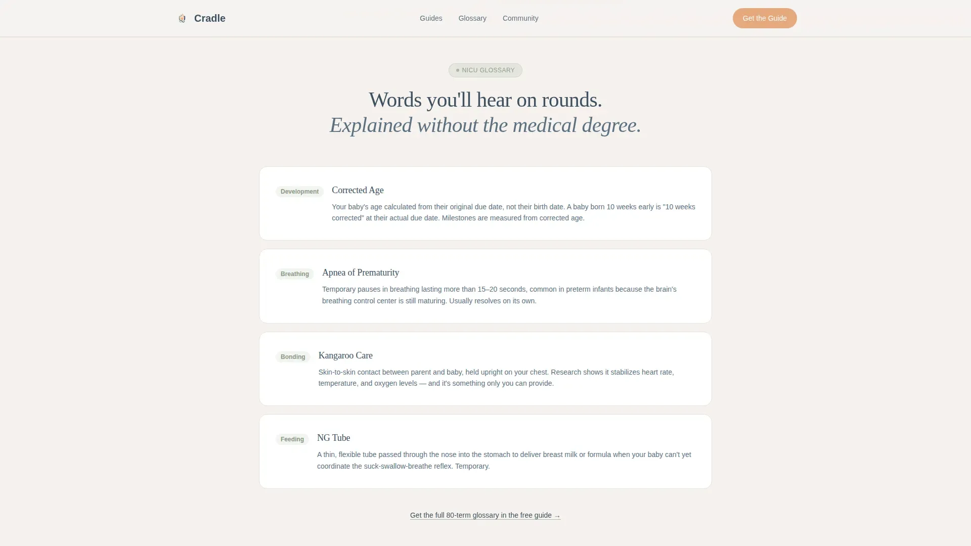 Neonatology Medicine Blog Website Template
