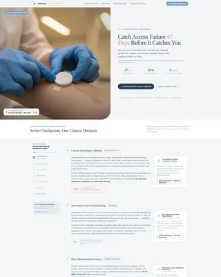 Nephrology Medicine Reviews Website Template