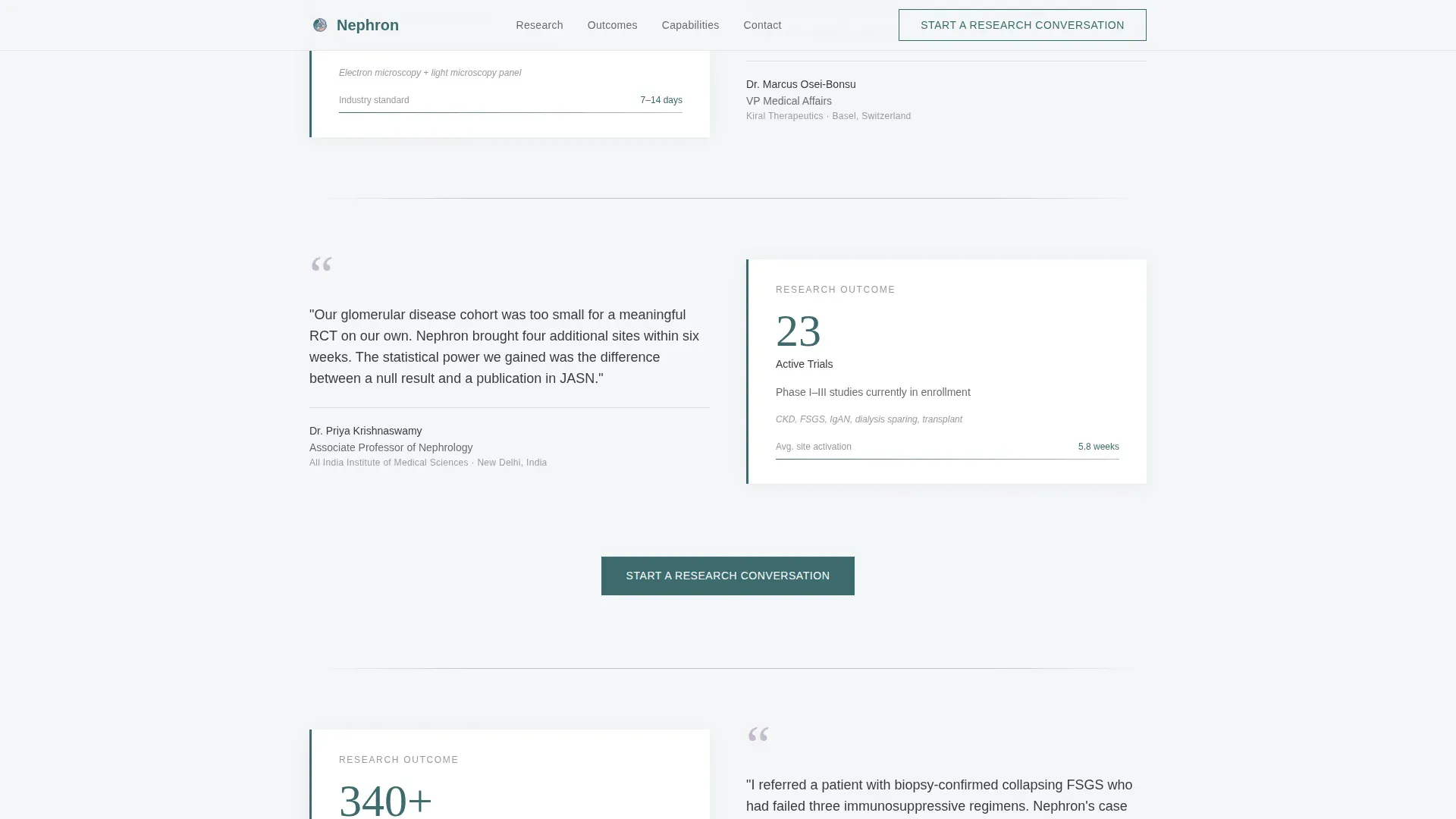 Nephrology Medicine Reviews Website Template