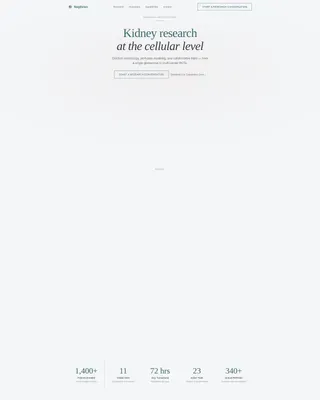 Nephrology Medicine Reviews Website Template