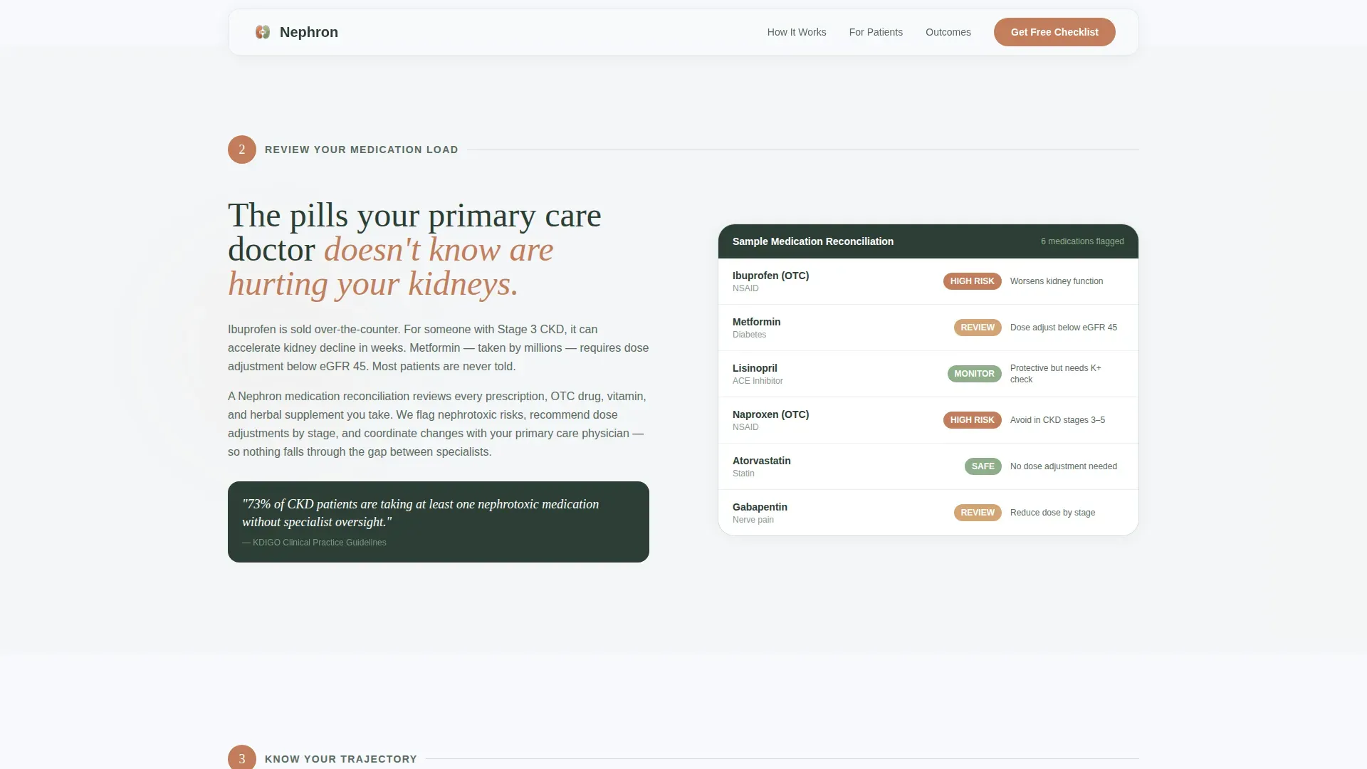 Nephrology Medicine Professional Website Template