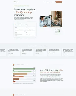 Nephrology Medicine Professional Website Template
