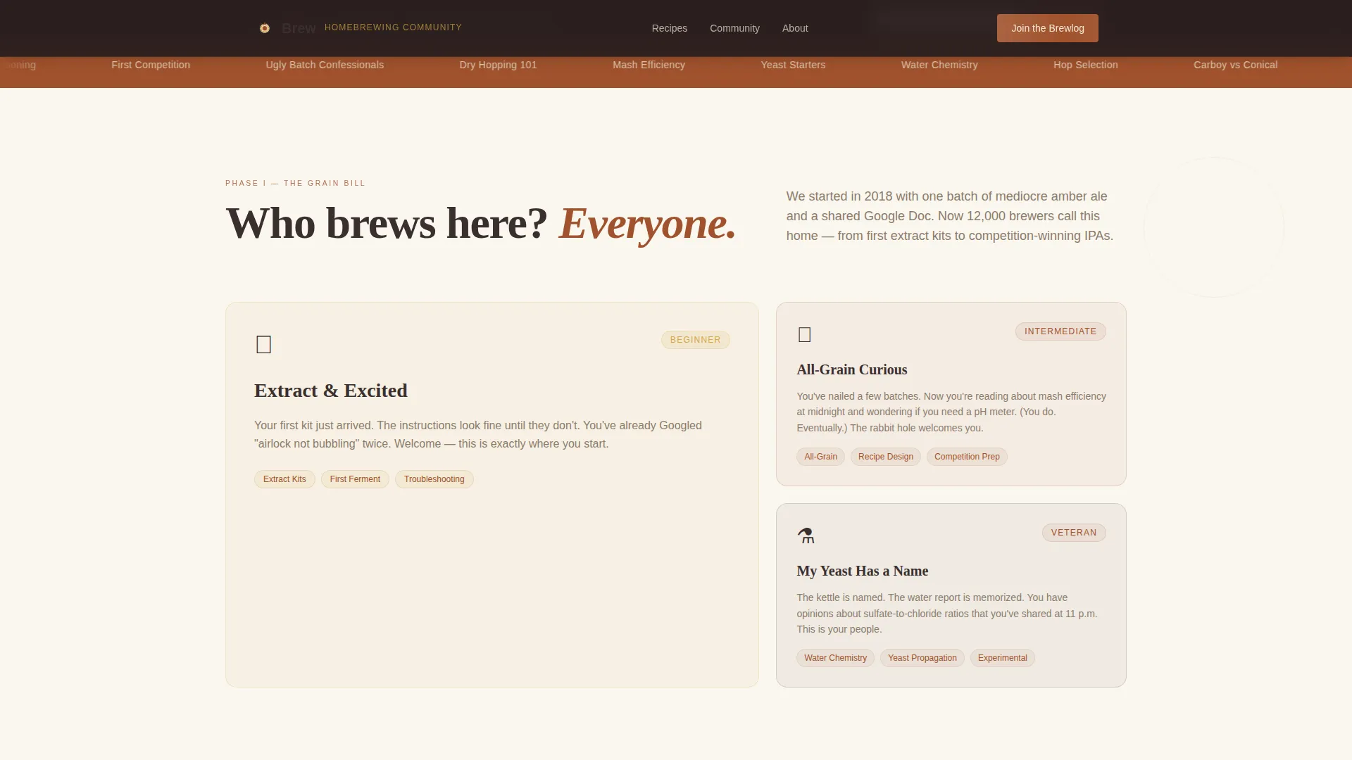 Hobby & Passion Content Blog & Content Website Template