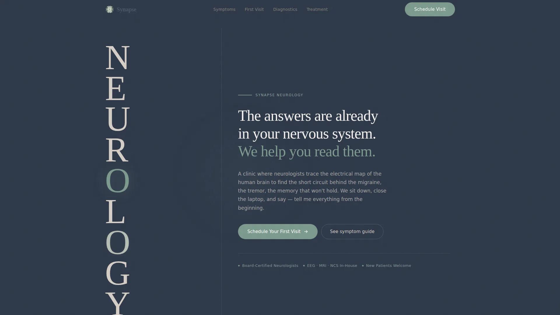 Trusted Brain Health Landing Page Template