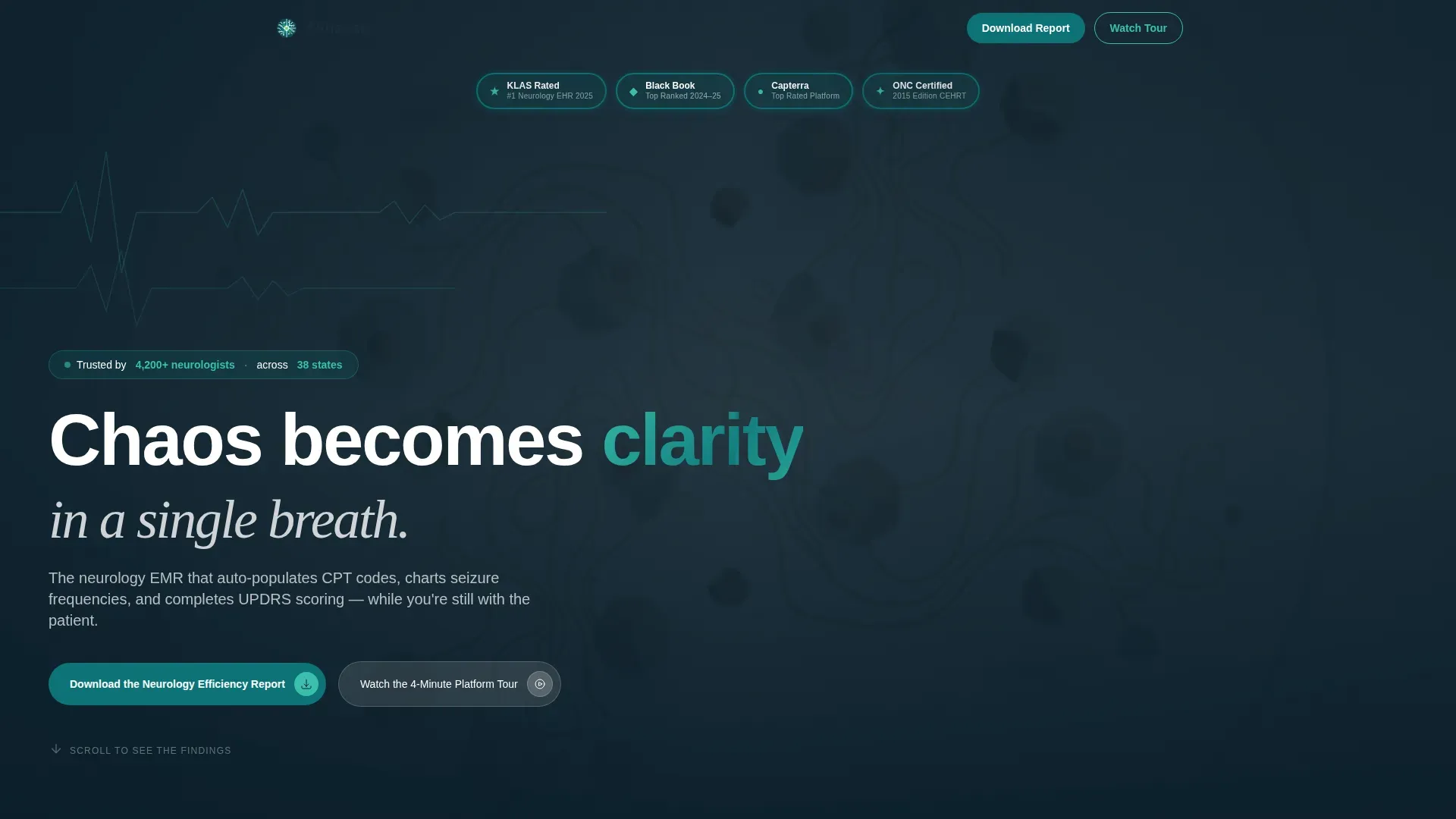 Neurology Medicine Professional Website Template