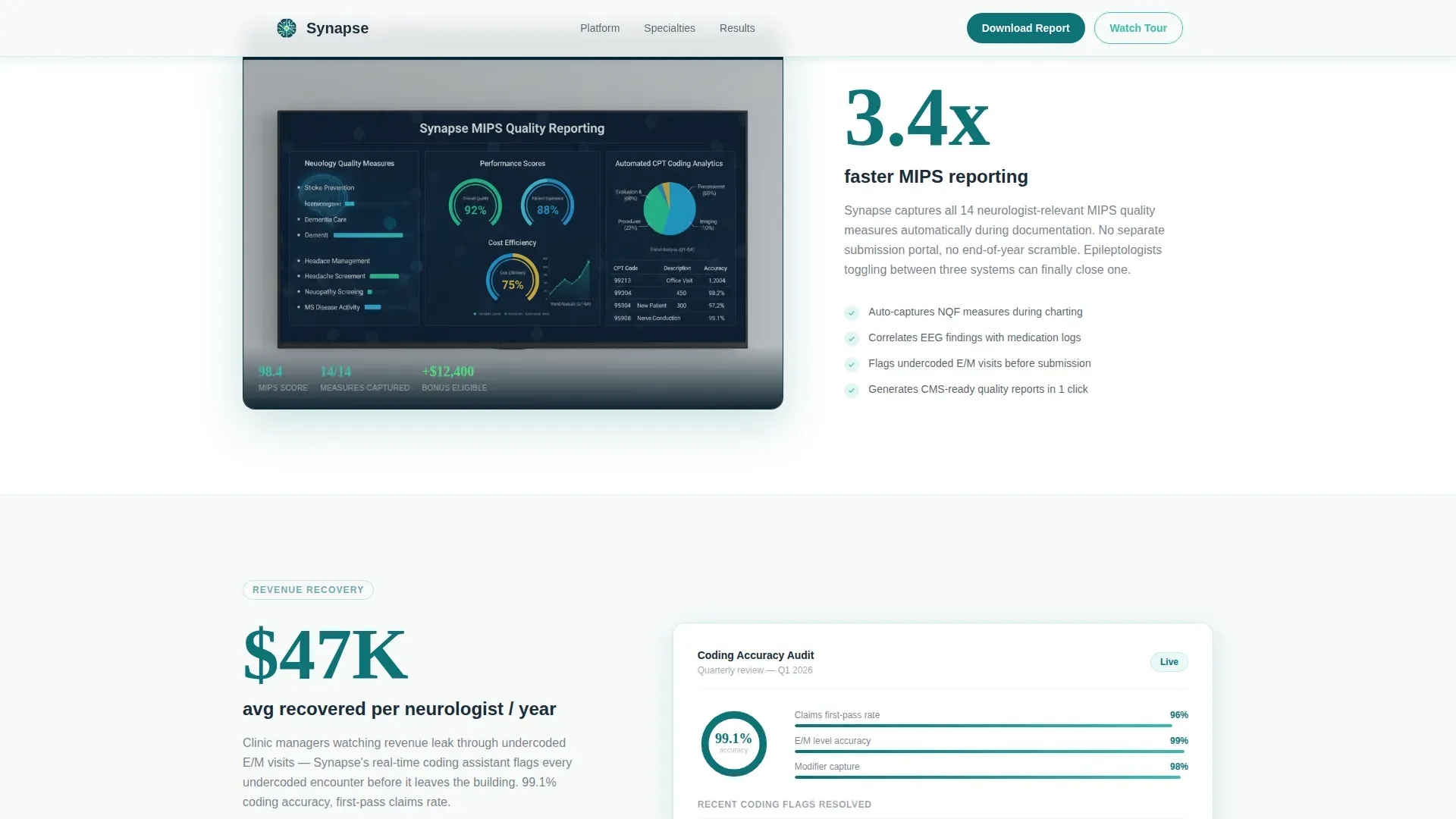 Neurology Medicine Professional Website Template