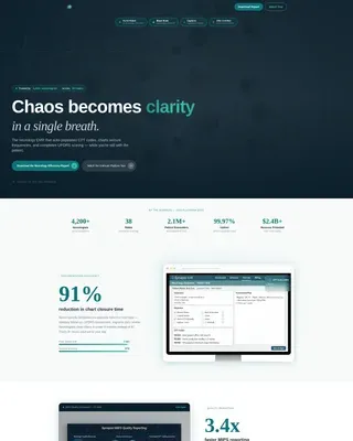 Neurology Medicine Professional Website Template