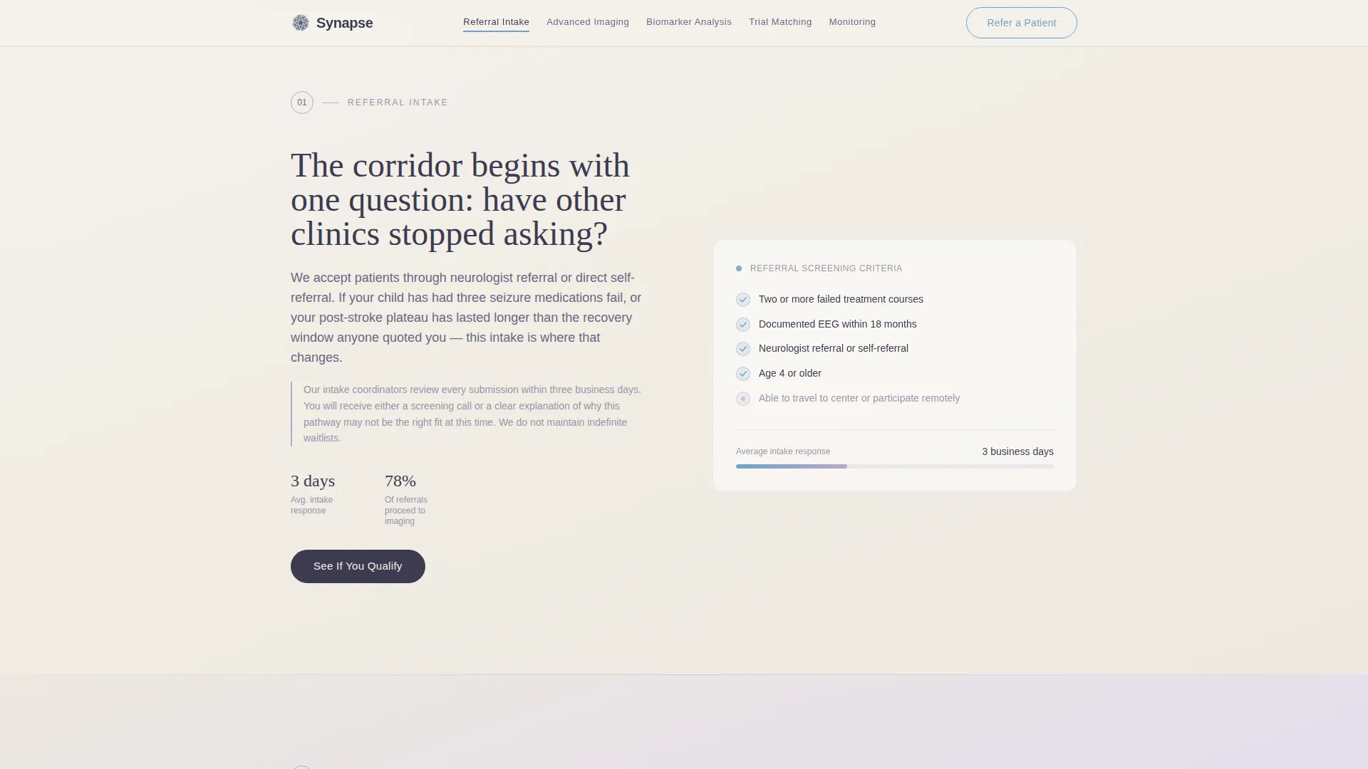 Neurology Medicine Professional Website Template