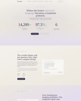 Neurology Medicine Professional Website Template