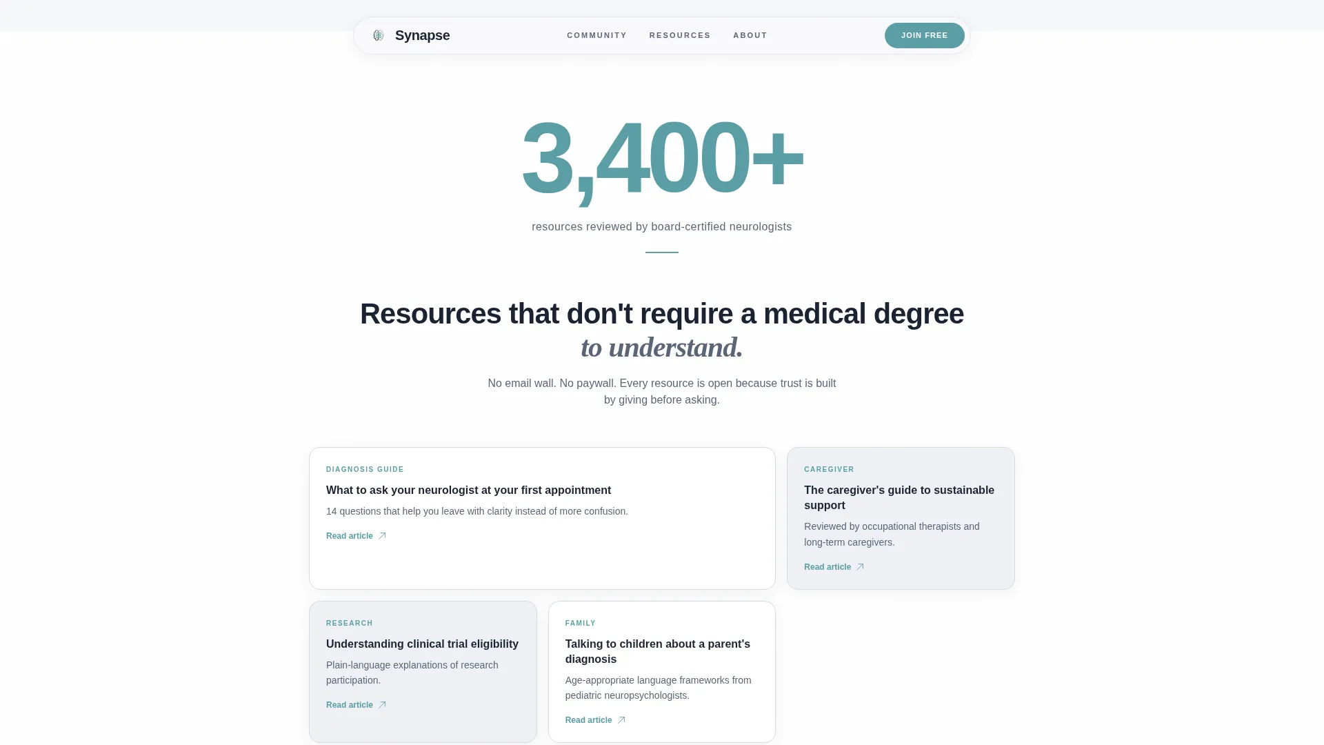 Neurology Medicine Professional Website Template