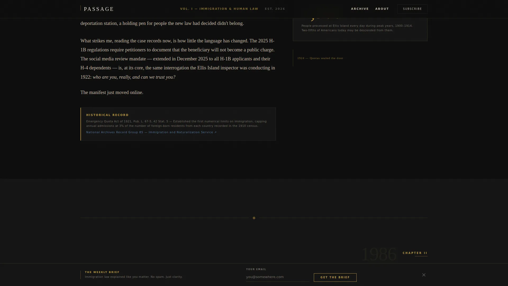 Legal & Policy Blog Blog & Content Website Template