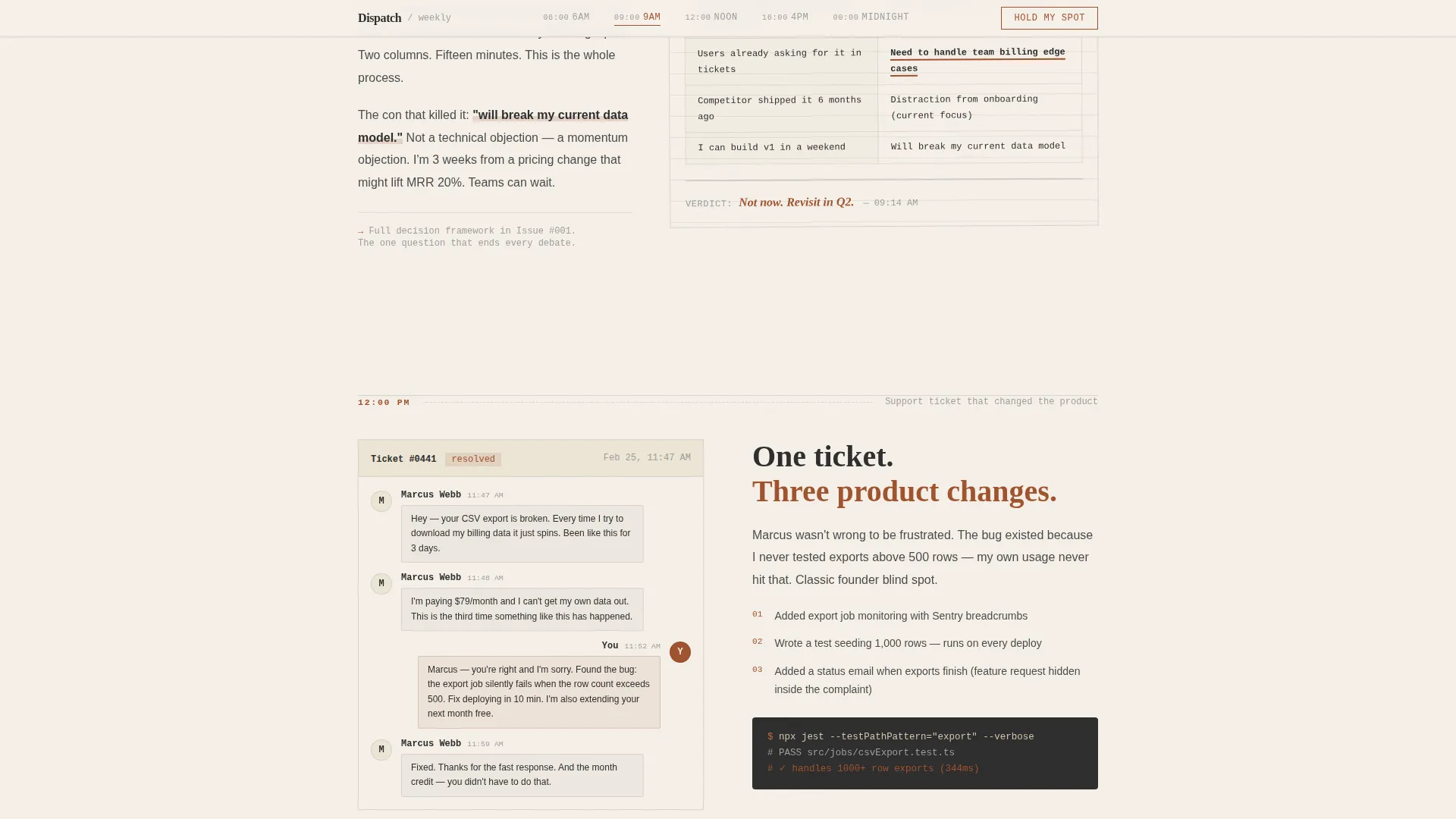Expert Developer Landing Page Template