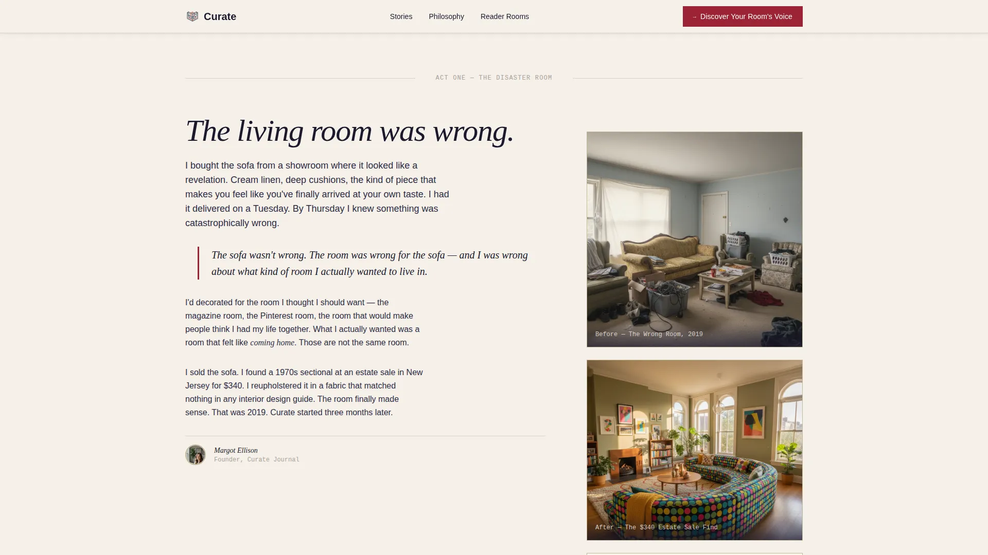 Timeless Interiors Interior Decorating Blog Landing Page