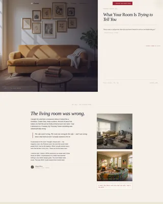 Timeless Interiors Interior Decorating Blog Landing Page