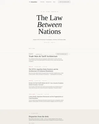 Specialist Legal & Policy Blog Privacy Policy & Terms Website Template