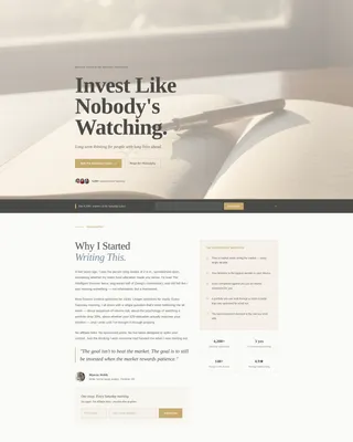 Specialist Business & Finance Blog Portfolio & Case Study Website Template