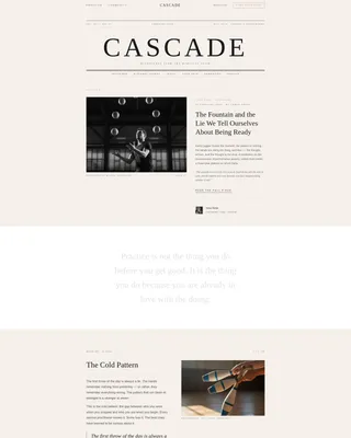 Hobby & Passion Content Blog & Content Website Template
