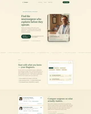Neurosurgeon Reviews Website Template